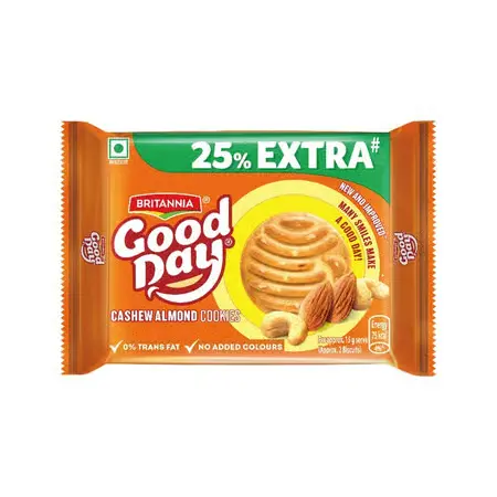 BRITANNIA Good Day CASHEW ALMOND COOKIES (250g)
