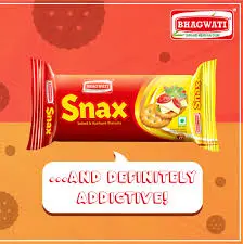 Snax salted and kurkure biscuits